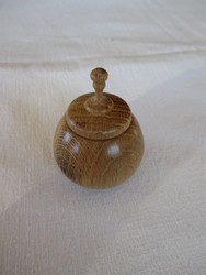 La petite boite en bois de chêne