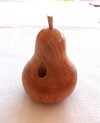 La poire porte stylo en bois de merisier ou hêtre