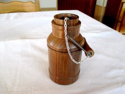 Pot à lait en Noyer