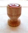 Le bougeoir en bois de hêtre