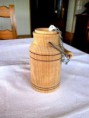 Pot à lait en bois d'hêtre